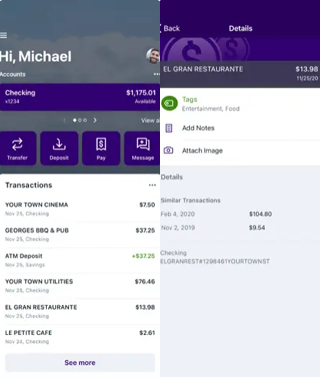 Citizens Bank Mobile App screenshots